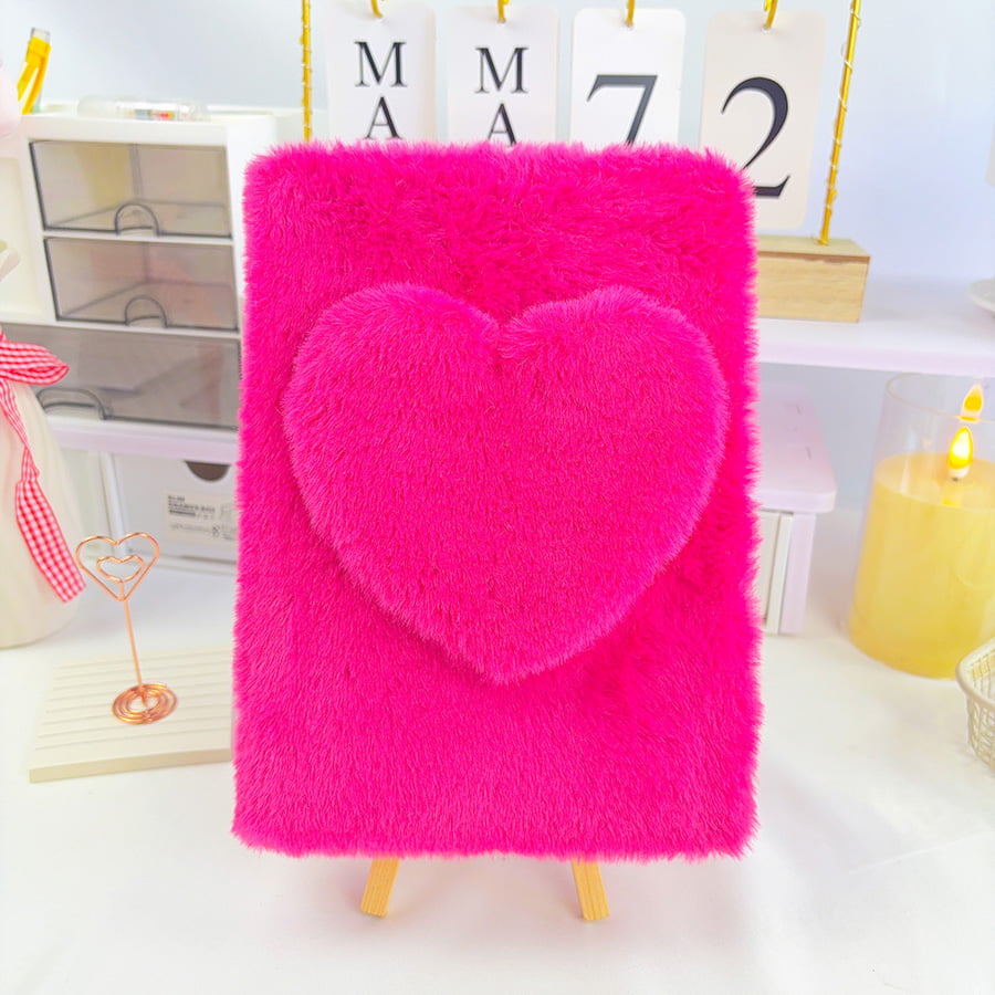 Plyšový zápisník A5 Cute Love Diary